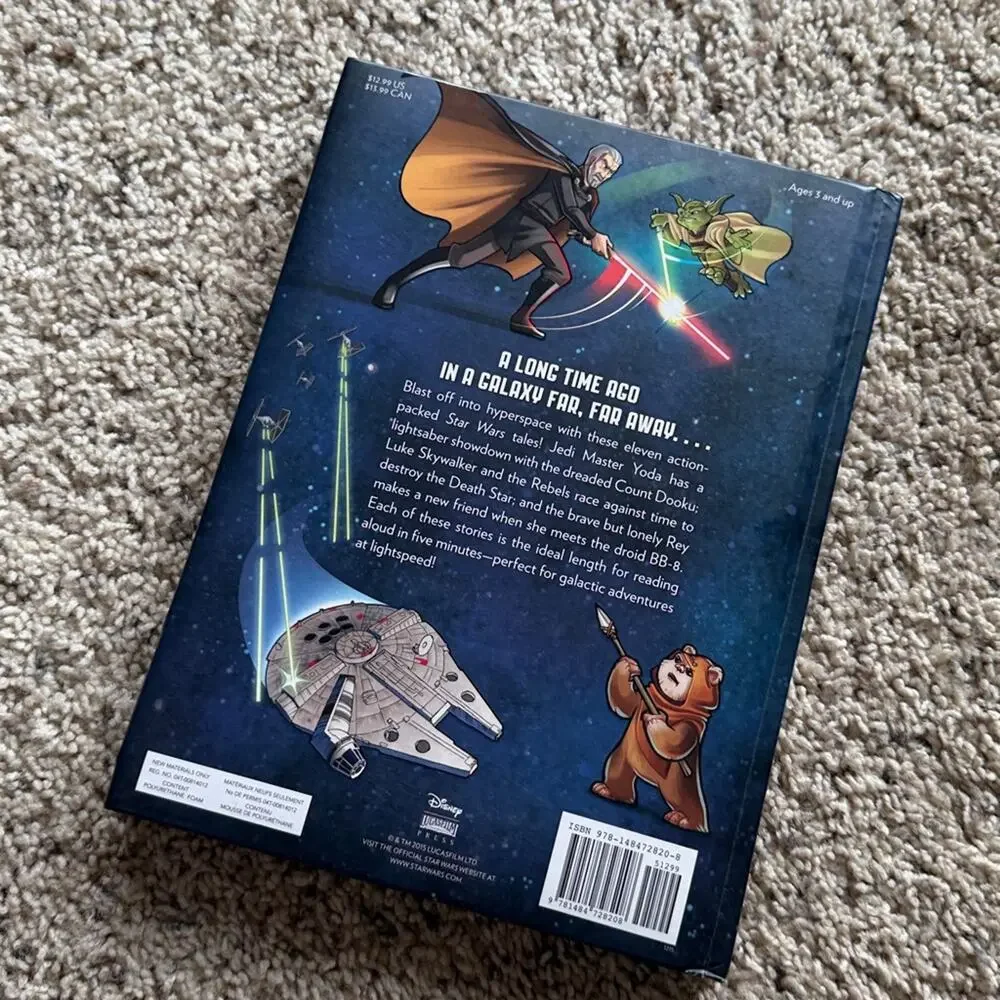 5 Minute Star Wars Stories / Children's + Kids Book